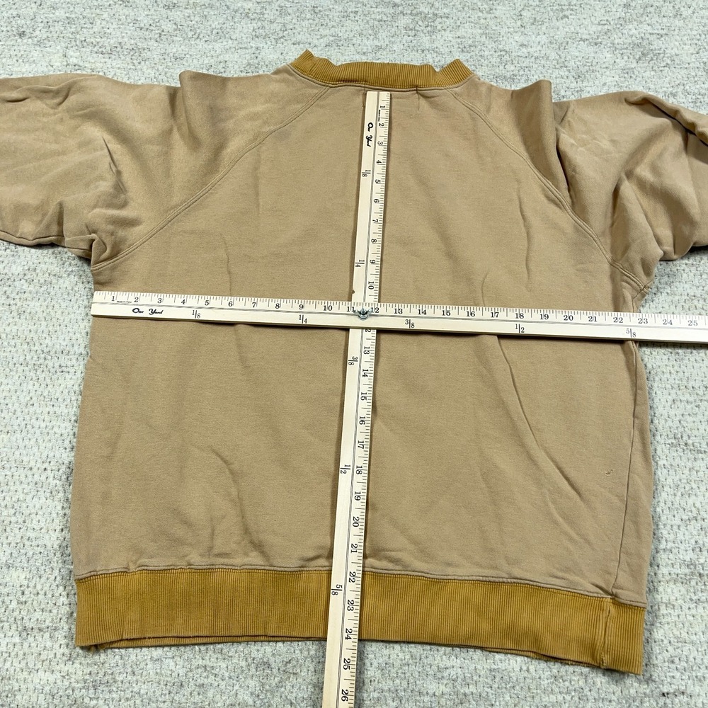 Vintage Harley Davidson Sweatshirt Men XL Brown Crewneck Spellout 90s Y2K - Picture 9 of 13